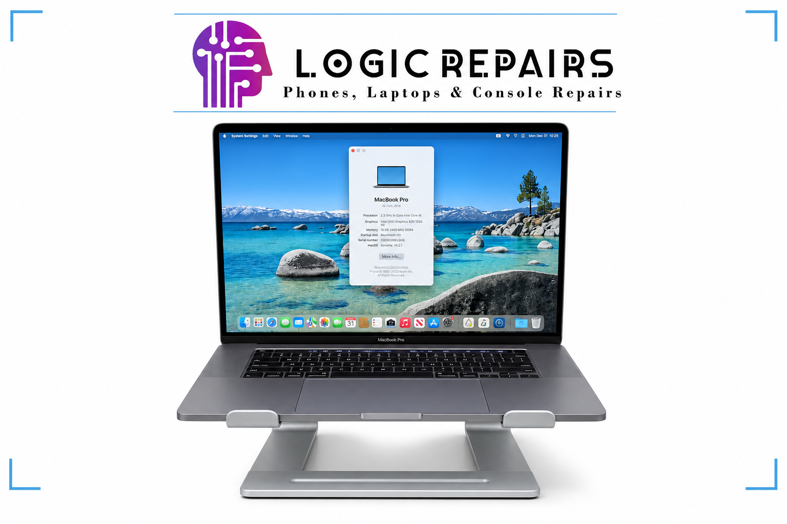 Apple MacBook Pro 16-Inch (2019) – Intel i7 6-Core 2.6GHz, 16GB RAM, 512GB SSD