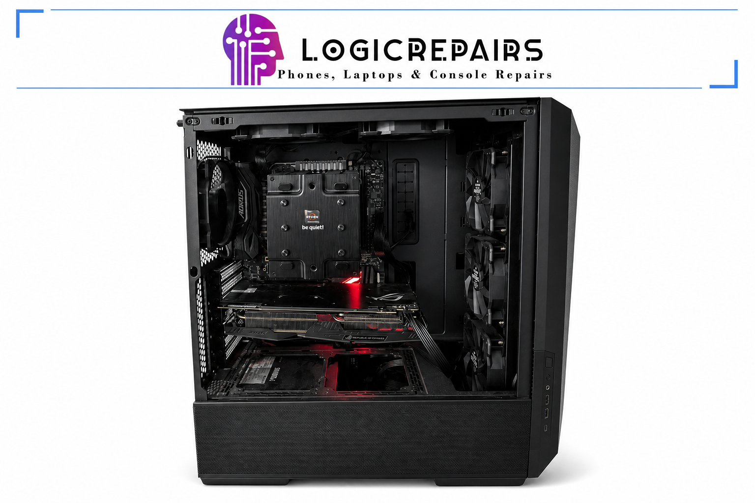 Desktop Gaming/Workstation PC - AMD Threadripper 2970WX | RX580 8GB GPU | 32GB DDR4 RAM | 1TB NVME - Image 4